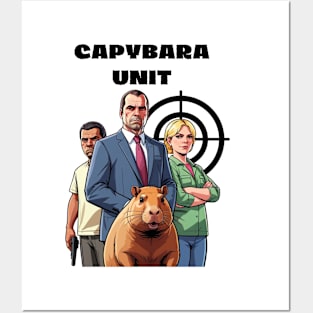 Capybara Unit Posters and Art